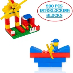 arniyavala Expert Building Blocks Game for Kids/ 200 Pieces Building Blocks Game image 2