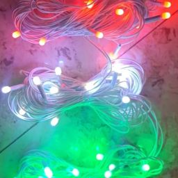 perikam 42 LEDs 15 m Multicolor Steady Ball Rice Lights image 4