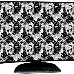 Immix 19 Inch Computer Monitor Cover Printed Waterproof for 19 inch 24 In Computer Monitor Cover Printed Waterproof - Mntr-19-BLC-LEAF-2