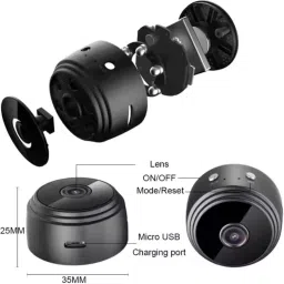 SROPX Mini Camera WiFi Full HD | Hidden Spy IP Camera | Live View on Phone Security Camera image 2