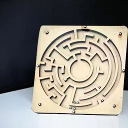shalafi Board Mind Games, Brain Teaser for Growing Child Wooden Ball-in-a-Maze Puzzle-picture-11