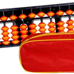Abacus math learning Kit for kids Red With Pouch-12