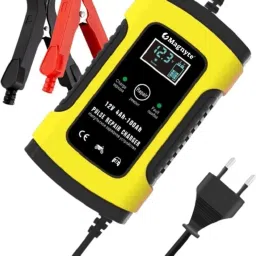 Fully Automatic Fast Charging 5A 12V Battery Charger & Maintainer Vehicle Tool Kit-picture-11