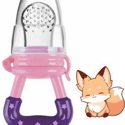 SST Sales Baby Food And Fruit Nibbler & Pacifier Teether BPA Free Nibbler BN413 Feeder-image-49