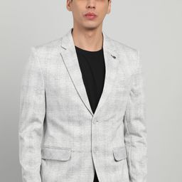 killer Men Checkered Single Breasted Casual Blazer-picture-11