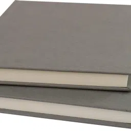 Hardbound Diary,Blank Page Notebook, Hardcover Sketchbook Journal A5 Diary Blank 152 Pages-0