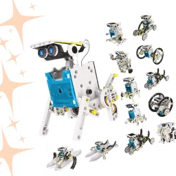 Solar Powered Solar Robots Learning Educational Toys Kit Charged by The Sun-image-12