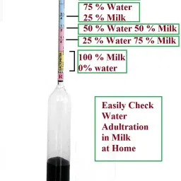 sbt Small Lactometer Zeal Type Dual Tested for Milk Testing (Pack of 10) Hydrometer image 2