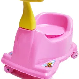 Scooter Style Baby Potty Seat with Removable Lid Potty Seat-image-52