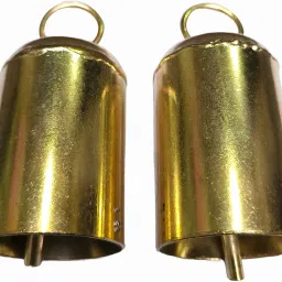 PACK OF 2 COW BELLS FROM STRONG IRON FOR COW AND BUFFALO Handheld Cowbell-image-38