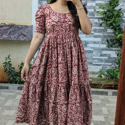 Viscose Rayon Stitched Anarkali Gown-image-96