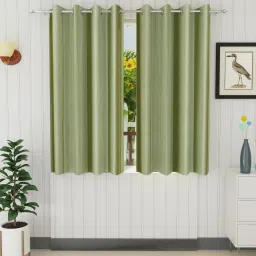 152.4 cm (5 ft) Polyester Window Curtain (Pack Of 2)-13