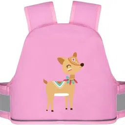 Kids Adjustable Safety Seat Belt for Two Wheeler with Reflective Strips Baby Carrier-image-56