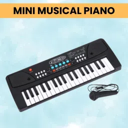 (Piano Keyboard) with Mic/37 Keys 8Rhythms, 8Tones, Portable Electronic ToyA67 (Piano Keyboard) with Mic/37 Keys 8Rhythms, 8Tones, Portable Electronic ToyA67 Analog Portable Keyboard-image-20
