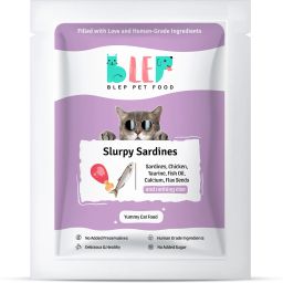 Human Grade Slurpy Sardines 100% Natural Cat Food (100gm X 1) Full Meal & Topper Fish 0.1 kg Wet Adult, Senior, Young Cat Food-image-90