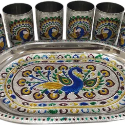 Glass Tray Set, Stainless Steel Tray Set Glass Tray Set-image-18