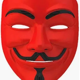 aaru singh yoa,,,,3 multicolor vendetta mask pack Party Mask image 4