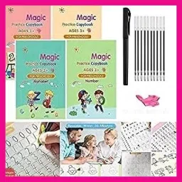 Portable Writing Set for Children Magic book for Kids-image-29