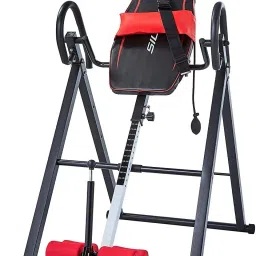 Fitness Silink Heavy Duty Inversion Table with Headrest Foldable Steel, Foam Inversion Table-24