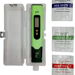 Digital pH Tester – High Accuracy, 0-14 Range with 3 Calibration Packets & Case Digital pH Meter-22
