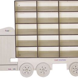 Wooden Car Parking Station for Girls & Boys Car Hanging Storage-20