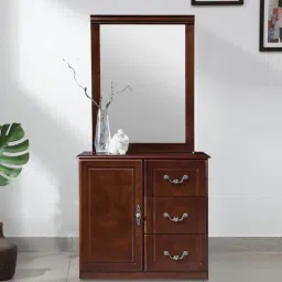 royaloak Elysium Dressing Cabinet in Brown Finish-picture-12