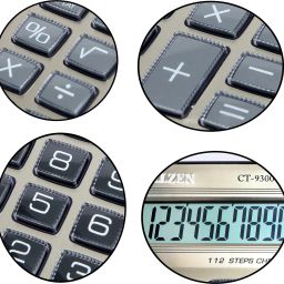 villy CT-912 Basic Calculator (12 Digit) CT-9300 +5 PEN BasicCalculator image 4