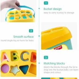 aexoniz toys Baby's First Intelligent DIY Block Toy Baby Building Block Toys Box image 5