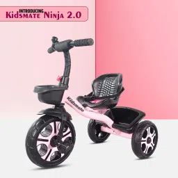 Ninja 2.0 Plug N Play Tricycle Durable with Storage Basket, Safe & Secure, 10 T (inch) Road Cycle-28