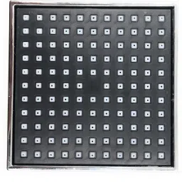 black rain shower 4 inch Square Fixed Mount-image-25