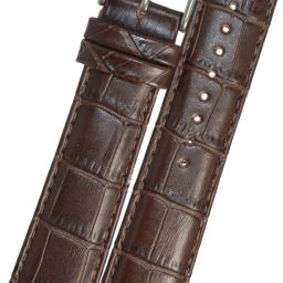 SURU Croco Padded Ogive Tip T230 22 mm Genuine Leather Watch Strap-image-51