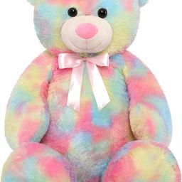 3 Ft. rainbow teddy bear- 36 cm-picture-19