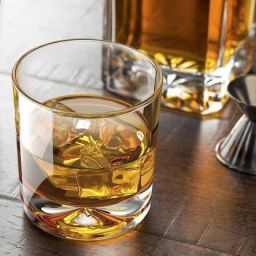 (Pack of 6) Crystal Thick Bottom Whiskey Glass Set Glass Set Whisky Glass-image-8