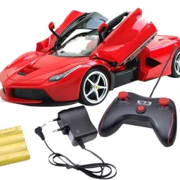 Toy Hub Ferrai Remote Control Style of Saffire Car With Open Doors Scale 1:16 (RED)-16