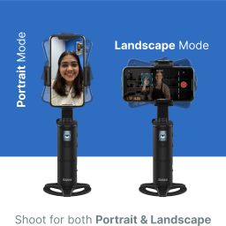 SKYVIK SIGNI FOLLO AI Face Tracker for Mobile, 360 Degree, Start/Stop Gestures Tripod Kit image 2