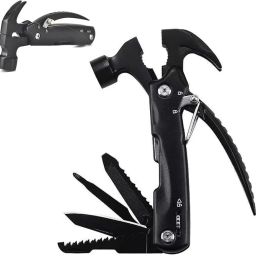 SHARNGA Multi-Tool 12 in 1 Hammer Mini Hammer Camping Gear Survival Tool Multi Tool image 4