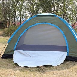 Picnic Hiking 4 Person Camping Portable Dome Tent (Waterproof) with Bag. Tent - For 2-image-43