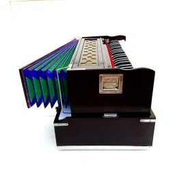 7 Bellow,42 Key Two Reed(Bass-Male), Folding Harmonium With Free (Foam Bag) M.M 3.5 Octave Foot Pumped Harmonium-30
