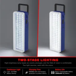 24 energy 60 Hi-Bright LED Light With Android Charging Support Rechargeable 8 hrs Lantern Emergency Light image 5