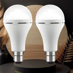 Emergency 15W Inverter LED Bulb with 1200mAh Rechargeable Battery Pack of 2 A394 4 hrs Bulb Emergency Light-image-70