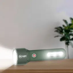 mr.light Rechargeable LED Flashlight|Headlamp&Sidelamp Modes|Brightness Adjustment|Type-C Torch image 3