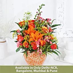Blushing Lily Bouquet-image-23