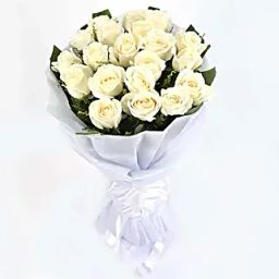 20 White Rose Bouquet-image-45