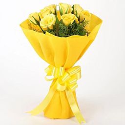 Enticing Yellow Rose Bouquet-image-59