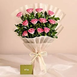 Cherished Pink Roses Bouquet-image-31