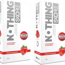 Nothing Strawberry 10s Condom-69