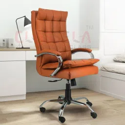 BOXER Premium Leather Boss office chair with 3 Yrs parts repl. Wty Leather Office Adjustable Arm Chair-picture-21