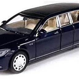 bestie toys Galactic 1:24 alloy metal pullback Mercedes Benz Maybach S650 die cast car.-picture-2
