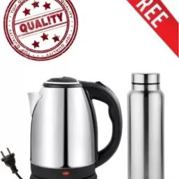 Hot Kettle and Stainless Steel Water Bottle Combo used for boiling Water Electric Kettle-image-8