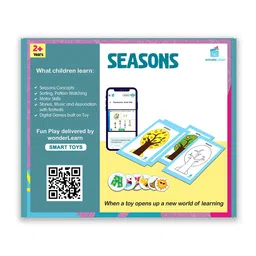 wonderLearn Kids Purple & White Printed Wonder Learn The Four Season Toy-23